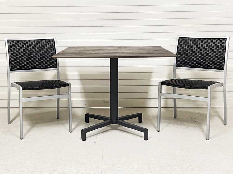 Garden Table with 2 Chairs (Used)